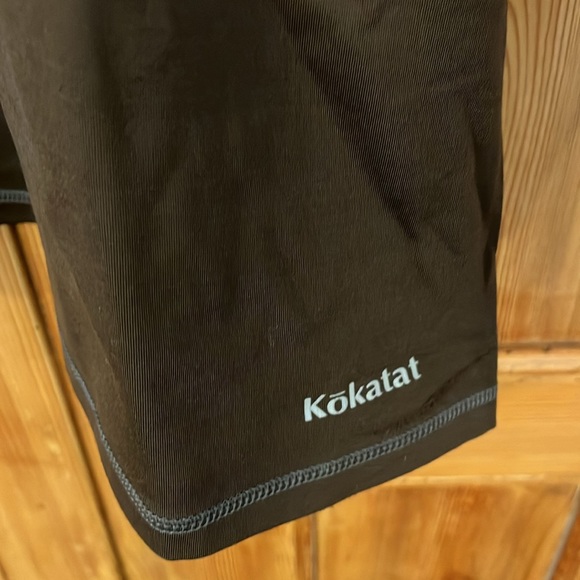 Women’s Large Brown Kokatat outdoor wear dry top - Picture 2 of 4